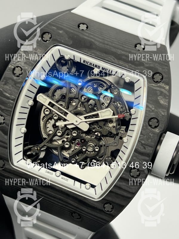Фото 8 - Richard Mille RM 055 Carbon Black White