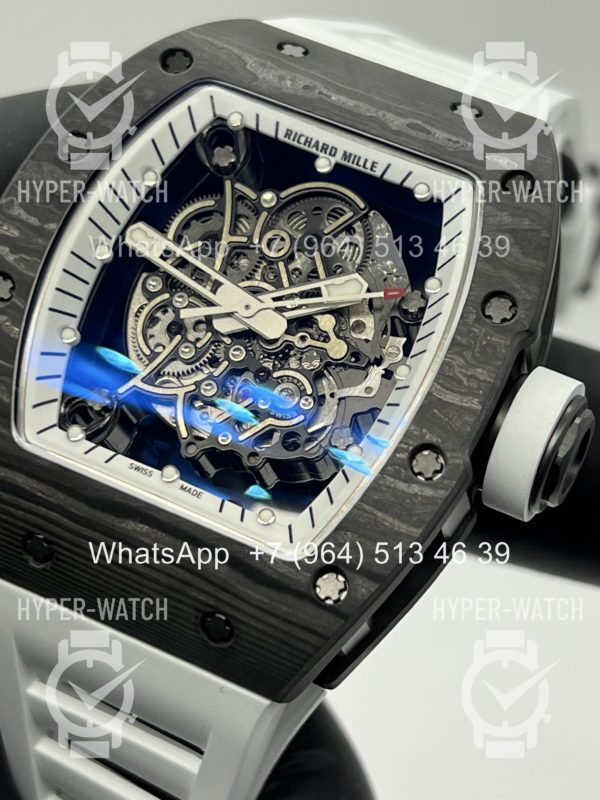 Фото 9 - Richard Mille RM 055 Carbon Black White