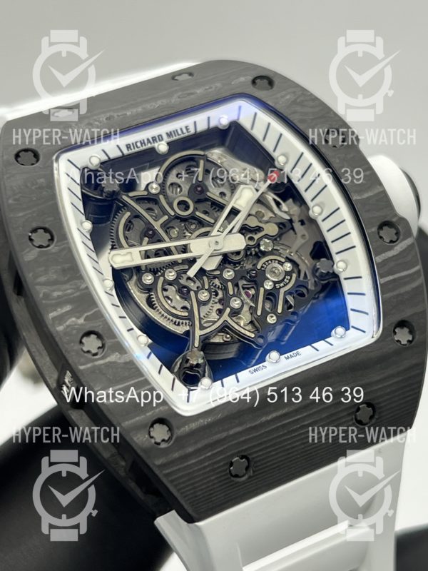 Фото 12 - Richard Mille RM 055 Carbon Black White