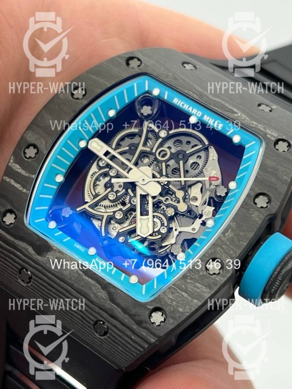 Товар Richard Mille RM 055 Black Carbon Фото 7 - Richard Mille RM 055 Black Carbon