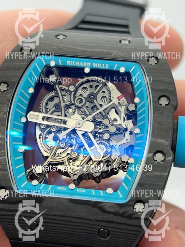 Товар Richard Mille RM 055 Black Carbon Фото 8 - Richard Mille RM 055 Black Carbon