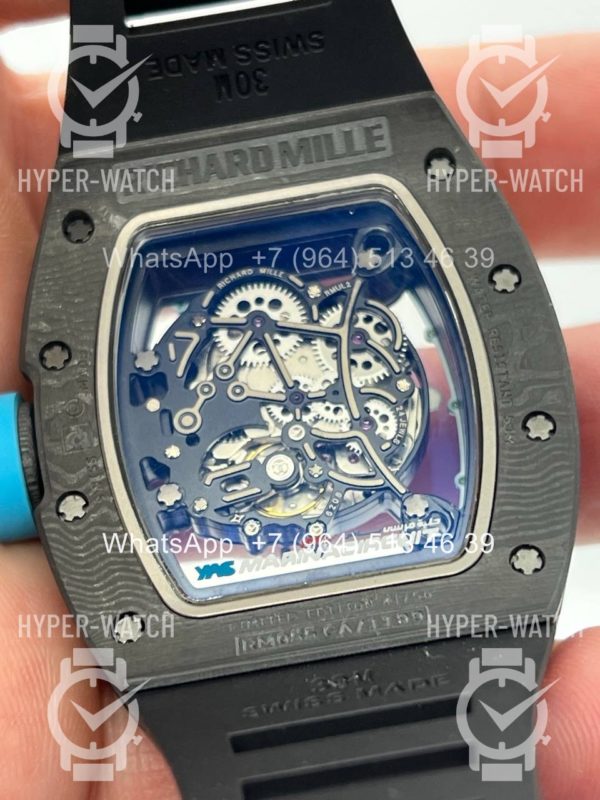 Товар Richard Mille RM 055 Black Carbon Фото 18 - Richard Mille RM 055 Black Carbon