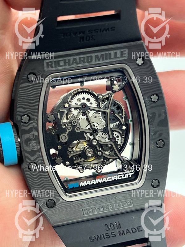 Товар Richard Mille RM 055 Black Carbon Фото 19 - Richard Mille RM 055 Black Carbon