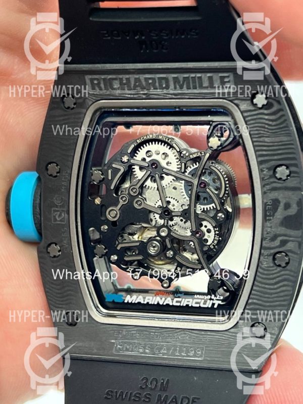 Товар Richard Mille RM 055 Black Carbon Фото 20 - Richard Mille RM 055 Black Carbon