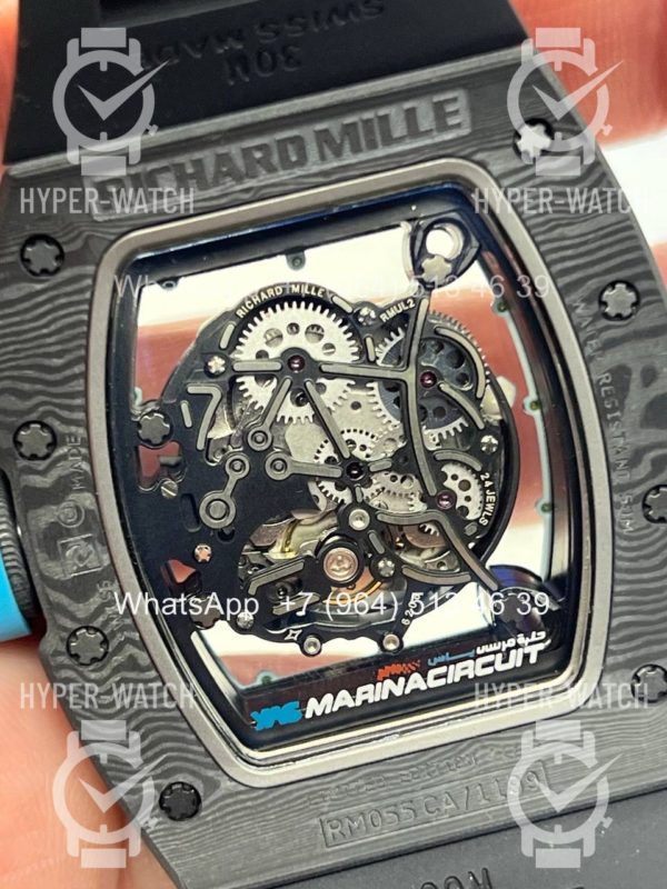Товар Richard Mille RM 055 Black Carbon Фото 21 - Richard Mille RM 055 Black Carbon