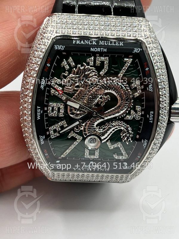 Товар Franck Muller Vanguard V 45 SC DT AC NR Dragon Фото 3 - Franck Muller Vanguard V 45 SC DT AC NR Dragon