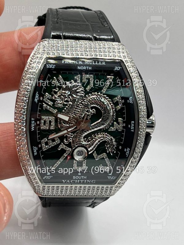 Товар Franck Muller Vanguard V 45 SC DT AC NR Dragon Фото 7 - Franck Muller Vanguard V 45 SC DT AC NR Dragon