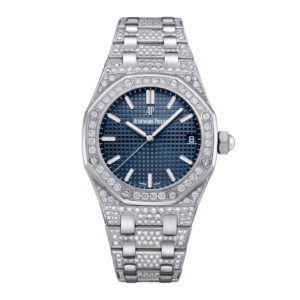 Фото 47 - Audemars Piguet Royal Oak 37mm Diamond Blue
