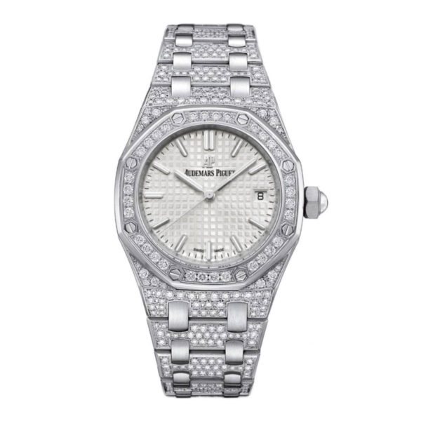 Товар Audemars Piguet Royal Oak 37mm Diamond White Dial Фото 1 - Audemars Piguet Royal Oak 37mm Diamond White Dial