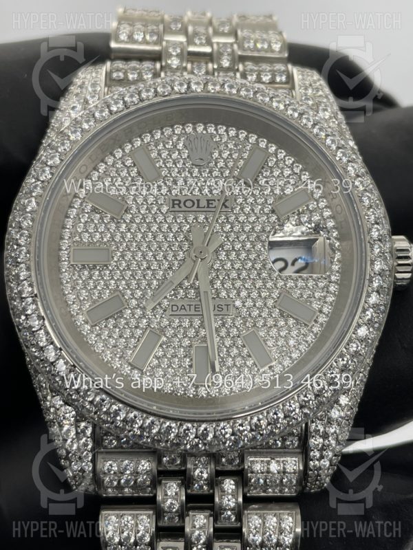 Фото 5 - Rolex DateJust 41mm 126300 Custom Diamonds