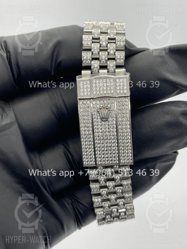 Фото 9 - Rolex DateJust 41mm 126300 Custom Diamonds