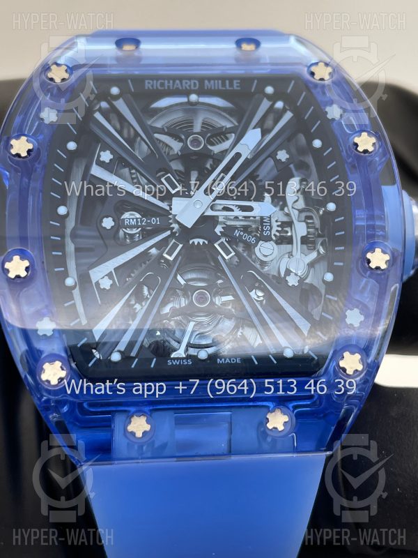 Товар Richard Mille RM 12-01 Blue Sapphire Фото 3 - Richard Mille RM 12-01 Blue Sapphire