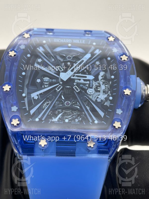 Товар Richard Mille RM 12-01 Blue Sapphire Фото 4 - Richard Mille RM 12-01 Blue Sapphire