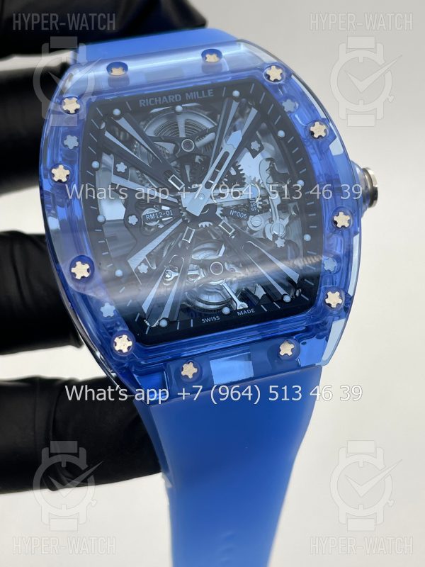 Товар Richard Mille RM 12-01 Blue Sapphire Фото 9 - Richard Mille RM 12-01 Blue Sapphire