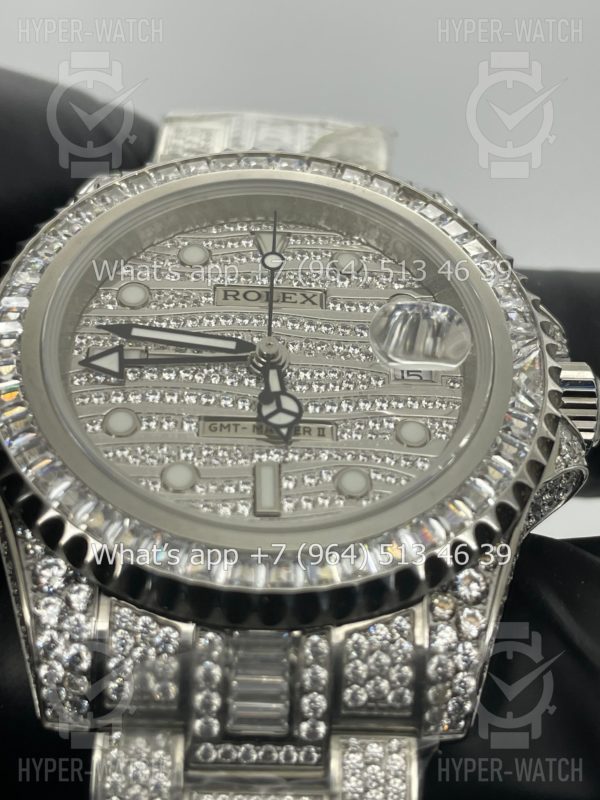 Товар Rolex GMT Master II 40mm 116710 Full Diamond Фото 4 - Rolex GMT Master II 40mm 116710 Full Diamond