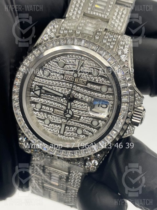 Товар Rolex GMT Master II 40mm 116710 Full Diamond Фото 6 - Rolex GMT Master II 40mm 116710 Full Diamond