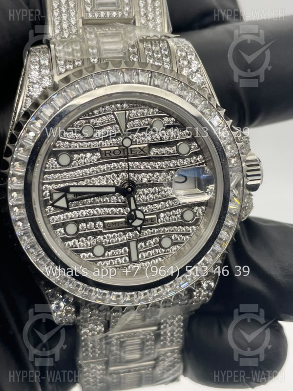 Товар Rolex GMT Master II 40mm 116710 Full Diamond Фото 7 - Rolex GMT Master II 40mm 116710 Full Diamond
