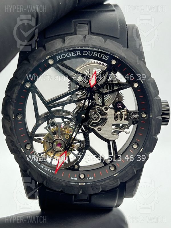 Товар Roger Dubuis Excalibur 45mm DBEX0577 Black Фото 2 - Roger Dubuis Excalibur 45mm DBEX0577 Black