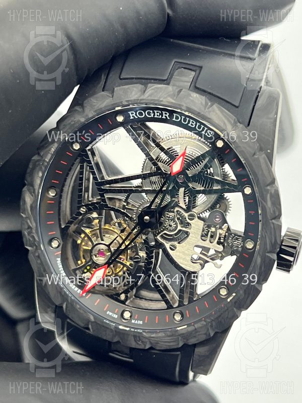 Товар Roger Dubuis Excalibur 45mm DBEX0577 Black Фото 3 - Roger Dubuis Excalibur 45mm DBEX0577 Black