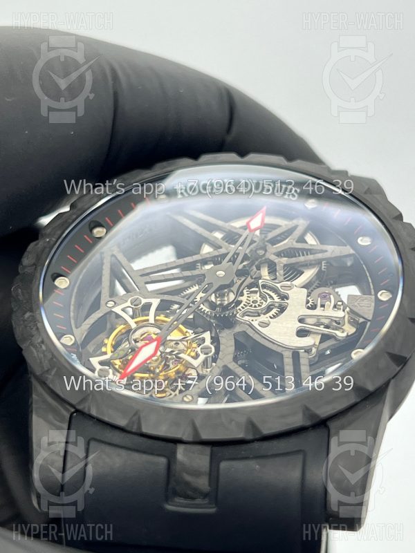 Товар Roger Dubuis Excalibur 45mm DBEX0577 Black Фото 5 - Roger Dubuis Excalibur 45mm DBEX0577 Black
