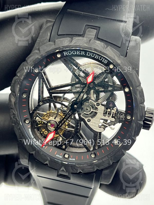 Товар Roger Dubuis Excalibur 45mm DBEX0577 Black Фото 9 - Roger Dubuis Excalibur 45mm DBEX0577 Black
