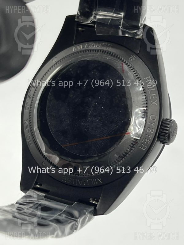 Товар Rolex Milgauss Labelnoir 41mm 116400LNT01HS-001 Black Фото 16 - Rolex Milgauss Labelnoir 41mm 116400LNT01HS-001 Black