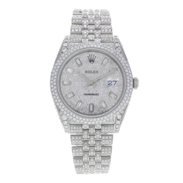Фото 1 - Rolex DateJust 41mm 126300 Custom Diamonds