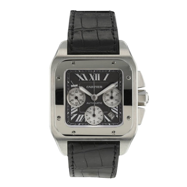 Товар Cartier Santos 100 XL Chronograph 41 mm Art 3080 Фото 1 - Cartier Santos 100 XL Chronograph 41 mm Art 3080