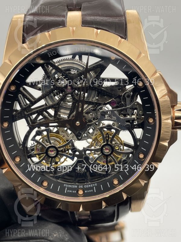 Товар Roger Dubuis Excalibur 45mm Double Flying Tourbillon RDDBEX0395 Фото 6 - Roger Dubuis Excalibur 45mm Double Flying Tourbillon RDDBEX0395