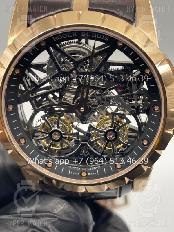 Товар Roger Dubuis Excalibur 45mm Double Flying Tourbillon RDDBEX0395 Фото 7 - Roger Dubuis Excalibur 45mm Double Flying Tourbillon RDDBEX0395