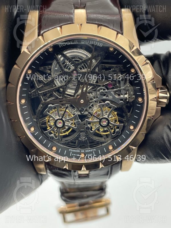 Товар Roger Dubuis Excalibur 45mm Double Flying Tourbillon RDDBEX0395 Фото 11 - Roger Dubuis Excalibur 45mm Double Flying Tourbillon RDDBEX0395