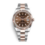 rolex-datejust-41-steel-everose-gold-chocolate-dial-oyster-watch-126331-0001