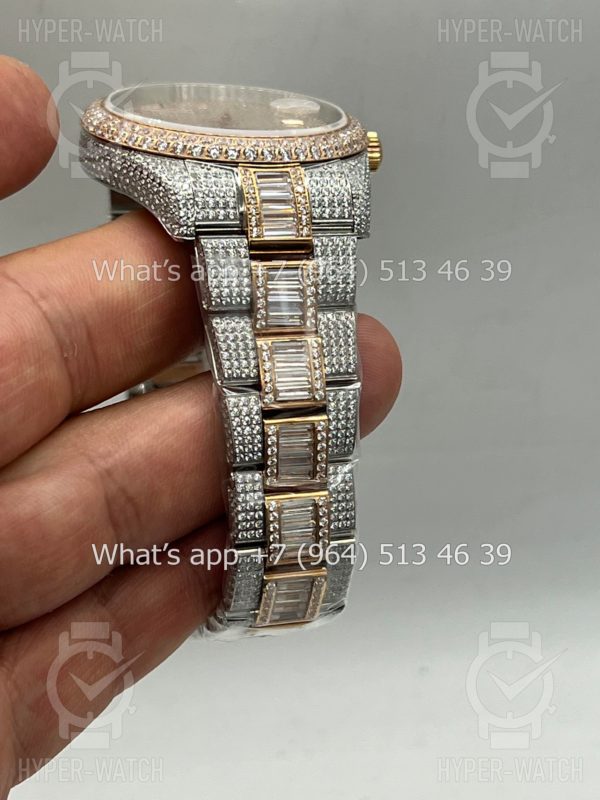 Товар Rolex Datejust 41mm 126300 Full Pave Rose Gold Фото 3 - Rolex Datejust 41mm 126300 Full Pave Rose Gold