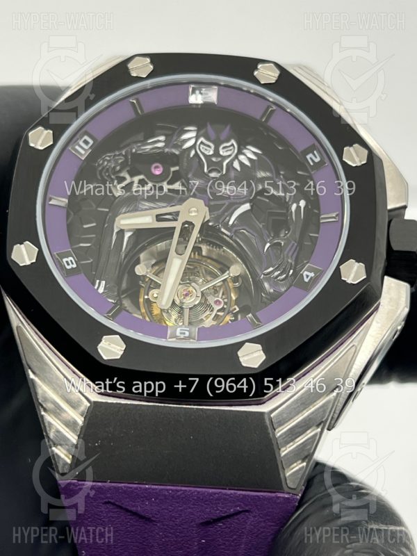 Фото 3 - Audemars Piguet Royal Oak Concept Black Panther Flying Tourbillon 26620IO.OO.D077CA.01