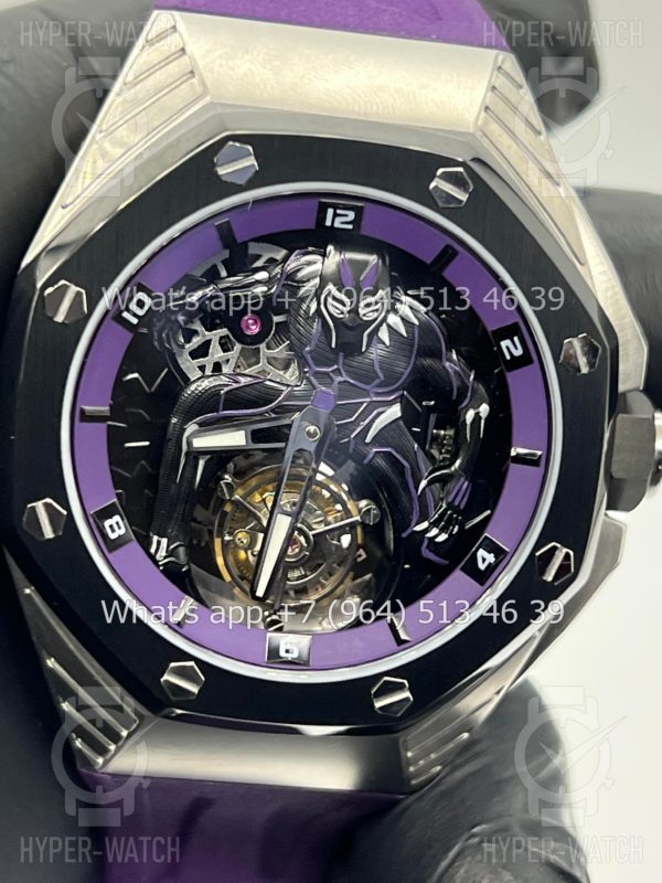 Фото 4 - Audemars Piguet Royal Oak Concept Black Panther Flying Tourbillon 26620IO.OO.D077CA.01