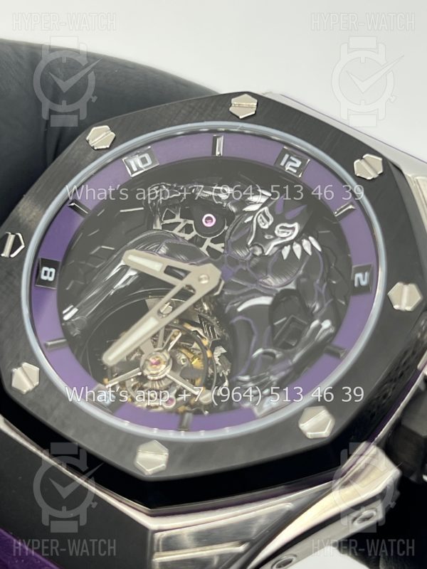 Фото 6 - Audemars Piguet Royal Oak Concept Black Panther Flying Tourbillon 26620IO.OO.D077CA.01