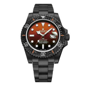 Фото 41 - Rolex Submariner 40mm Carbon DIW Black/Orange Dial