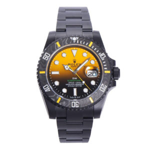 Фото 40 - Rolex Submariner 40mm Carbon DIW Black/Yellow Dial