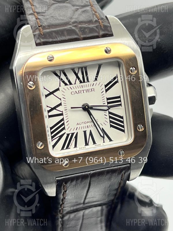 Фото 7 - Cartier Santos 100 W20107X7