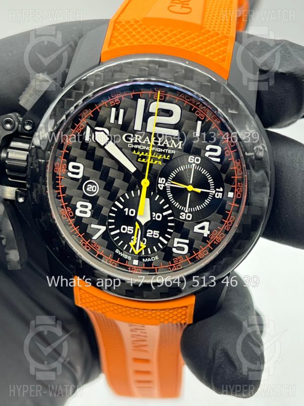 Товар Graham Chronofighter Superlight Orange 2CCBK.O01A 47mm Фото 2 - Graham Chronofighter Superlight Orange 2CCBK.O01A 47mm