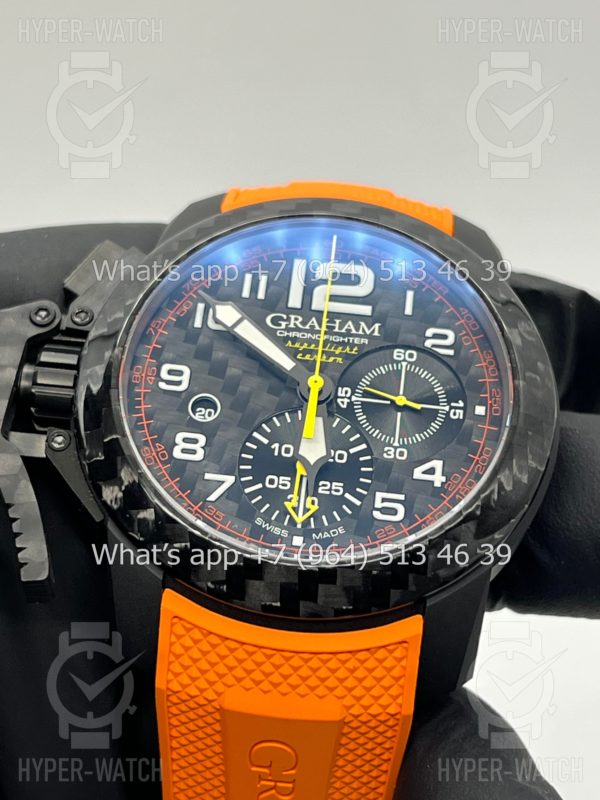 Товар Graham Chronofighter Superlight Orange 2CCBK.O01A 47mm Фото 3 - Graham Chronofighter Superlight Orange 2CCBK.O01A 47mm