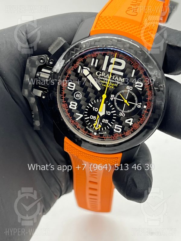Товар Graham Chronofighter Superlight Orange 2CCBK.O01A 47mm Фото 6 - Graham Chronofighter Superlight Orange 2CCBK.O01A 47mm