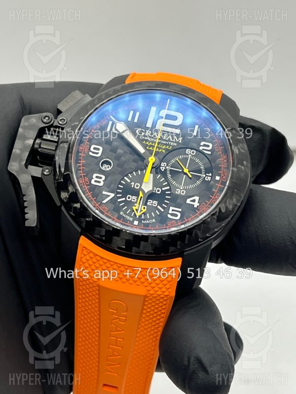 Товар Graham Chronofighter Superlight Orange 2CCBK.O01A 47mm Фото 7 - Graham Chronofighter Superlight Orange 2CCBK.O01A 47mm