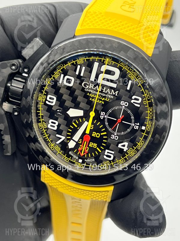 Товар Graham Chronofighter Superlight Yellow 2CCBK.B15A.K103K Фото 2 - Graham Chronofighter Superlight Yellow 2CCBK.B15A.K103K
