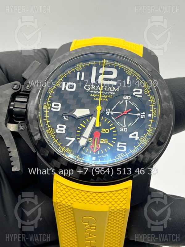 Товар Graham Chronofighter Superlight Yellow 2CCBK.B15A.K103K Фото 5 - Graham Chronofighter Superlight Yellow 2CCBK.B15A.K103K
