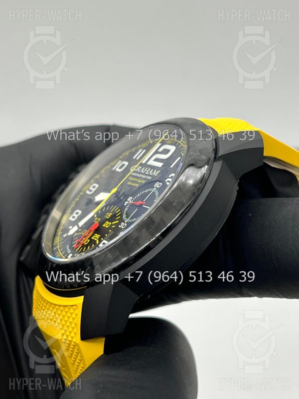 Товар Graham Chronofighter Superlight Yellow 2CCBK.B15A.K103K Фото 8 - Graham Chronofighter Superlight Yellow 2CCBK.B15A.K103K