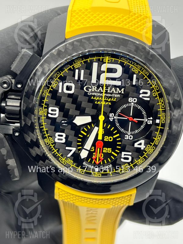 Товар Graham Chronofighter Superlight Yellow 2CCBK.B15A.K103K Фото 11 - Graham Chronofighter Superlight Yellow 2CCBK.B15A.K103K