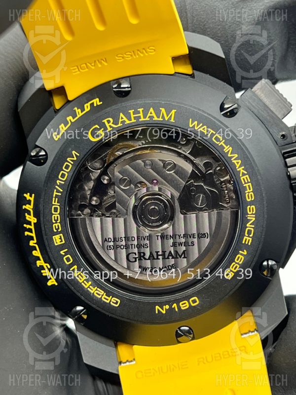Товар Graham Chronofighter Superlight Yellow 2CCBK.B15A.K103K Фото 16 - Graham Chronofighter Superlight Yellow 2CCBK.B15A.K103K