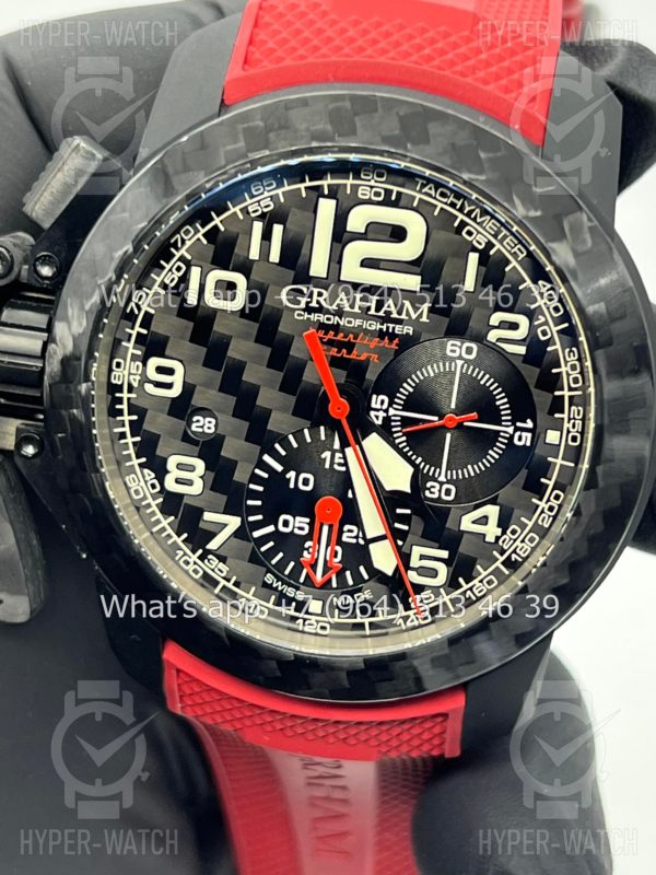 Товар Graham Chronofighter Superlight Red 2CCBK.B11A.K95K Фото 2 - Graham Chronofighter Superlight Red 2CCBK.B11A.K95K
