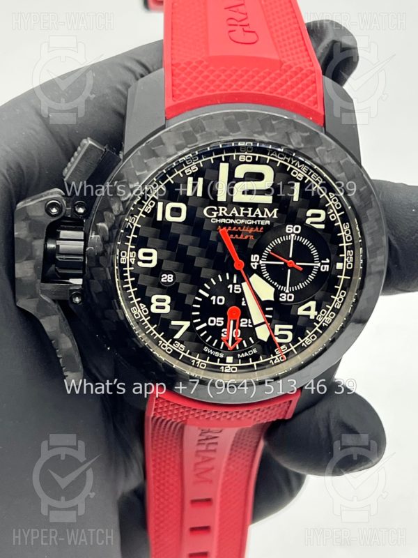 Товар Graham Chronofighter Superlight Red 2CCBK.B11A.K95K Фото 10 - Graham Chronofighter Superlight Red 2CCBK.B11A.K95K